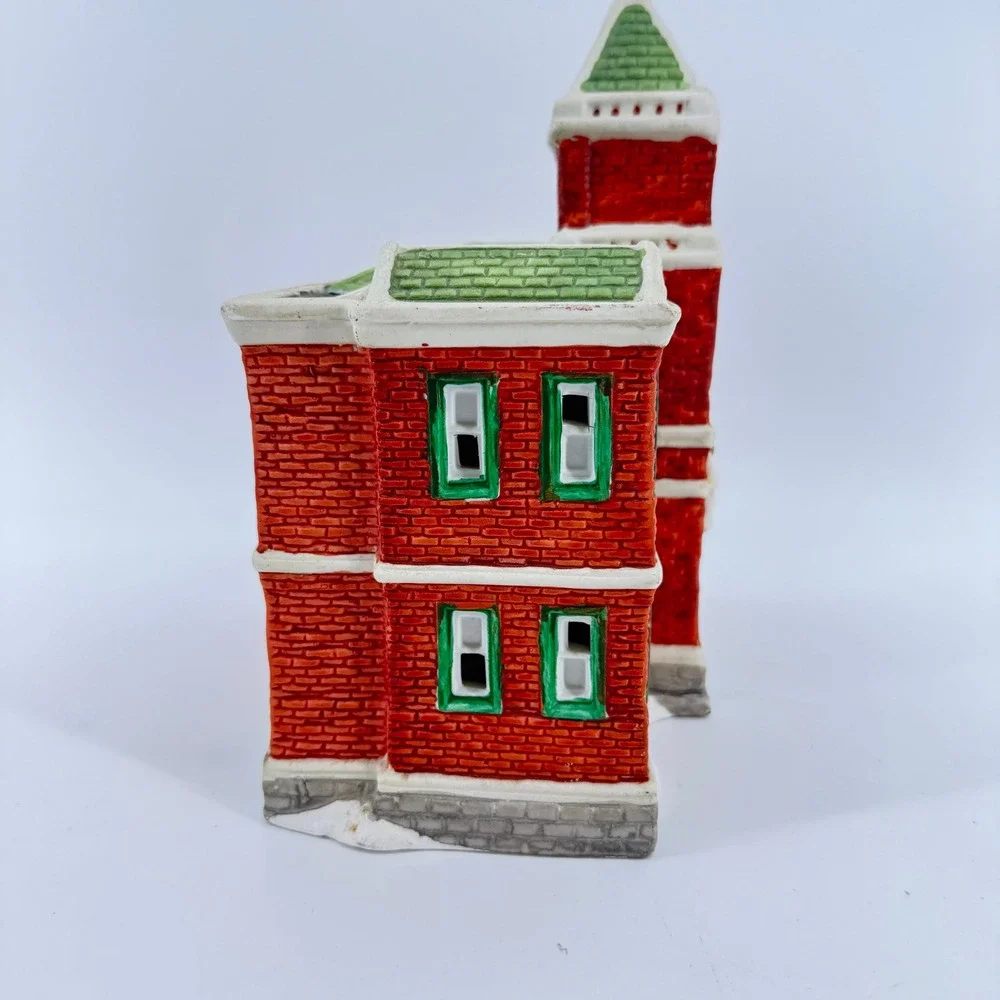 Bedford Falls High School Falls Village Christmas Its a Wonderful Life Vintage - Picture 10 of 15